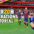 FIFA20 所有100个庆祝动作教程