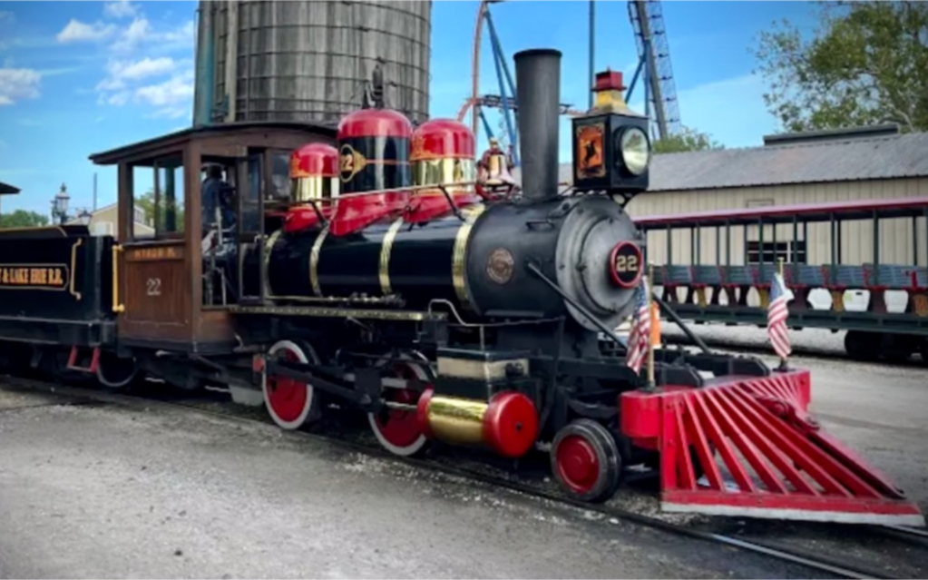 美国俄亥俄州百年历史的蒸汽机车欣赏