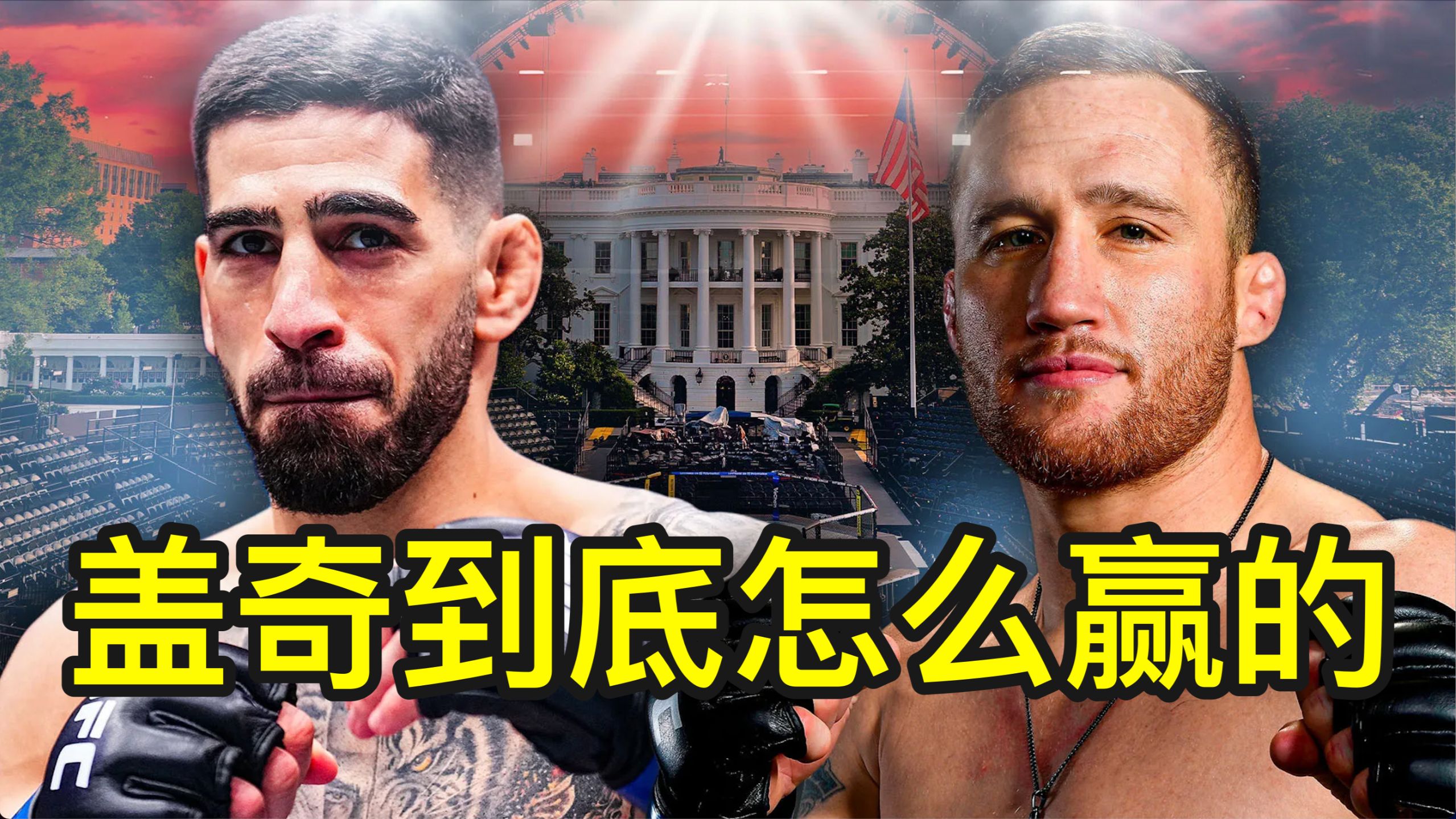 技术解析！盖奇vs托普利亚 I UFC白宫 赛后复盘