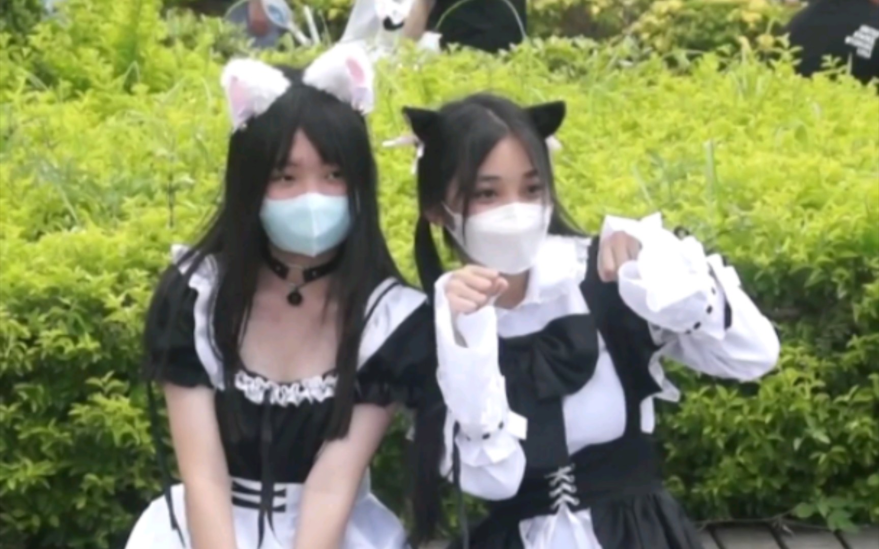 Comic Con Cute Maid cosplay