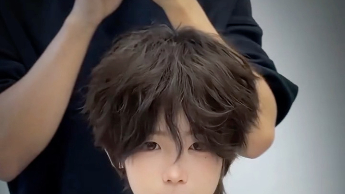 成都发型师，风格就这样萌。 #氛围感#卷毛#小狗#萌 #甜弟