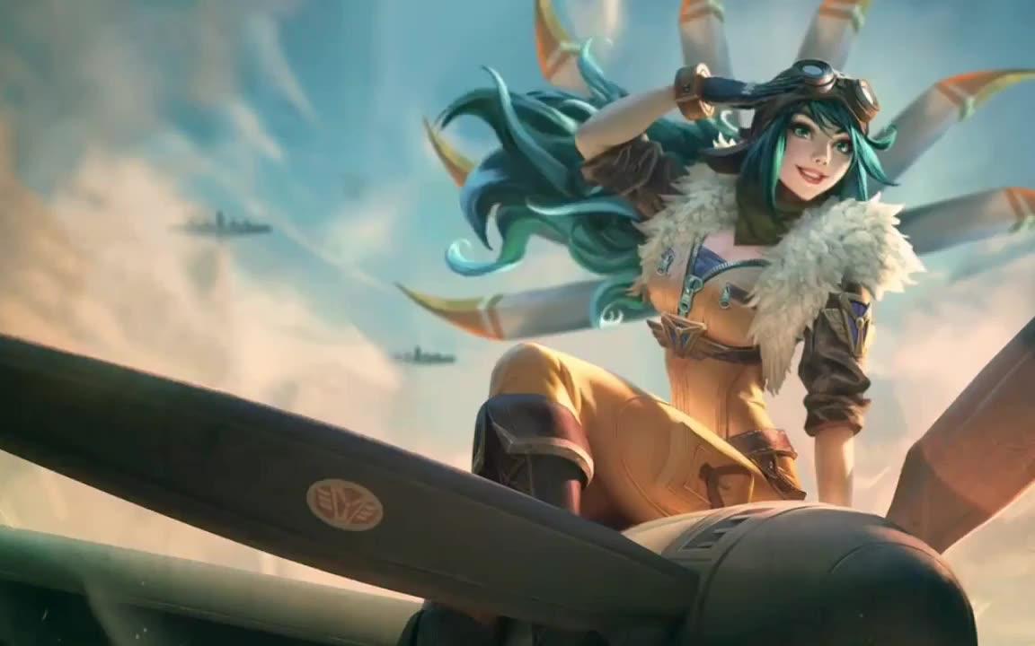 【rng kirin/自制】《英雄联盟》新版刀妹 操作集锦 1