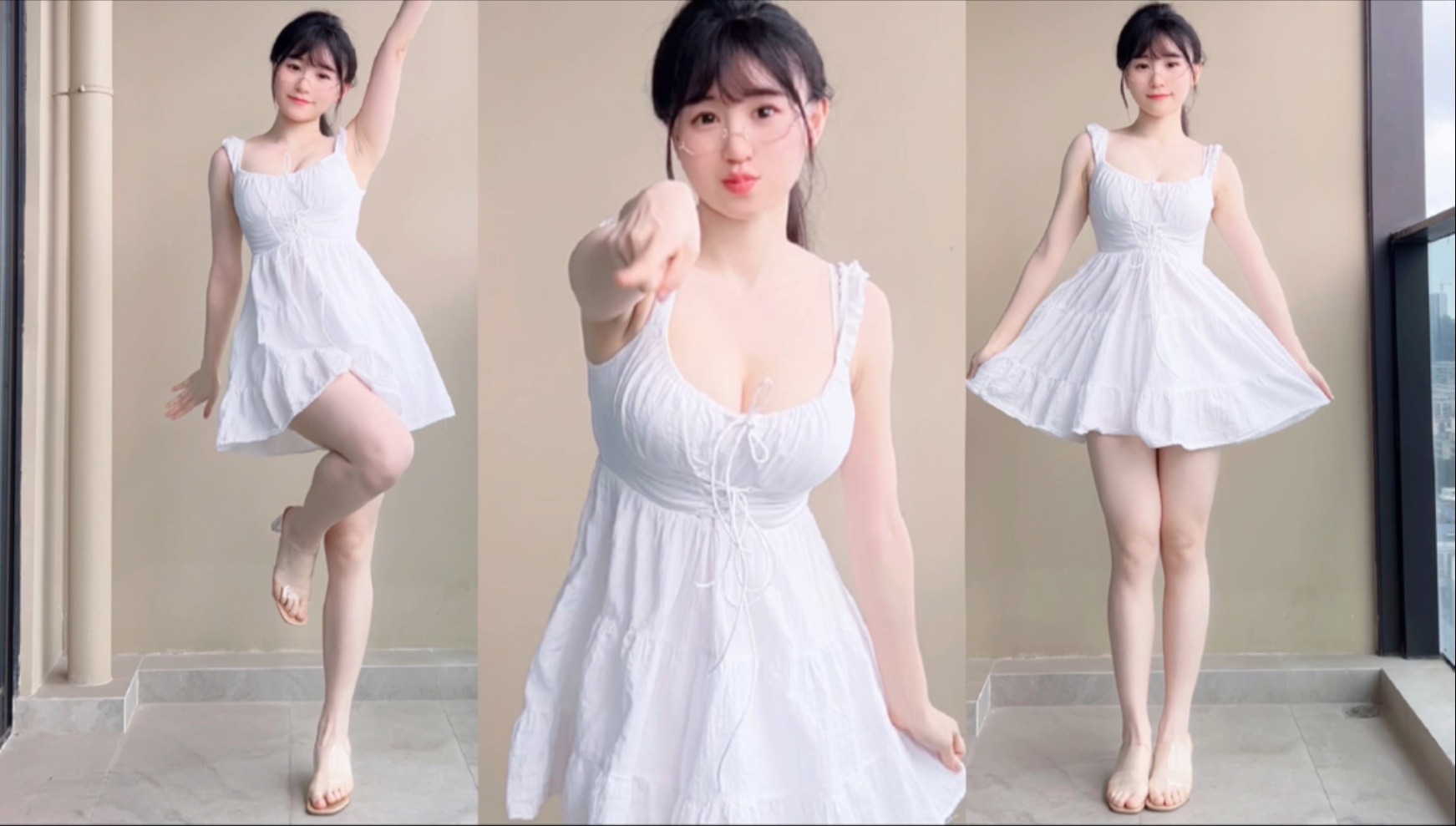 Cute glasses sister with you in the summer ~(. ì _ í.)~ ~