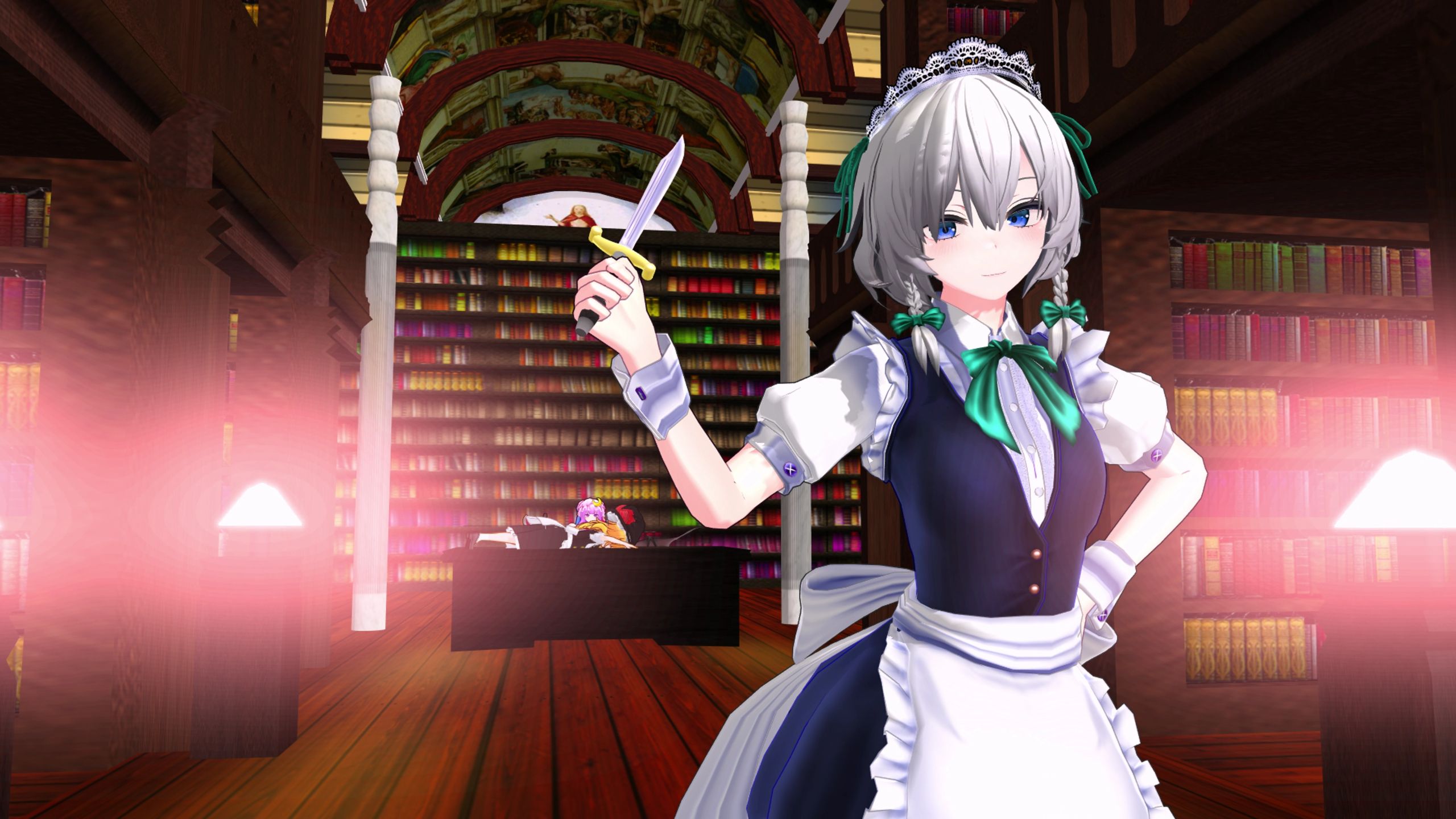 潇洒咲夜神了！【东方MMD】