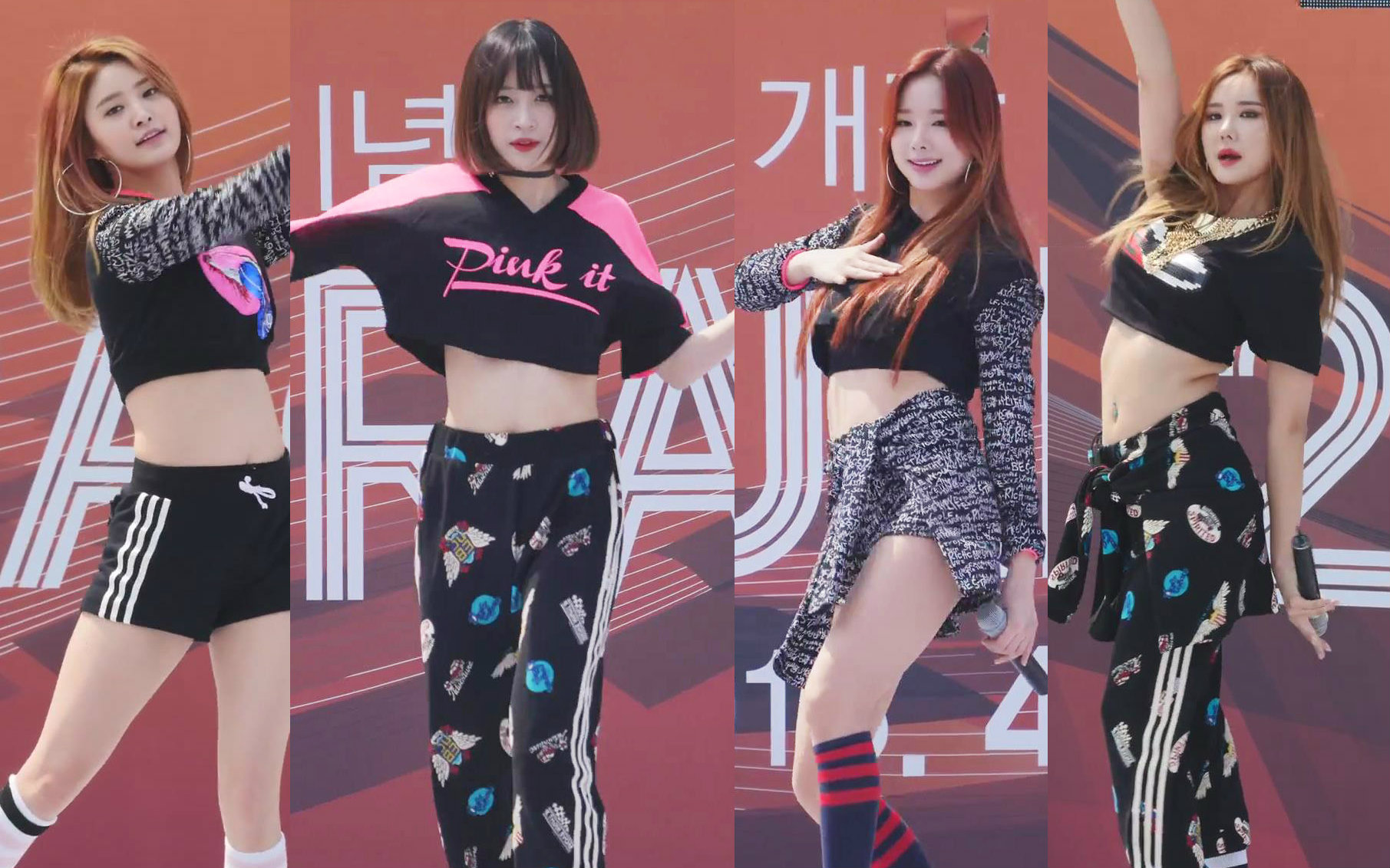 【exid】exid 短发hani 率智 le 正花 多连发 160402