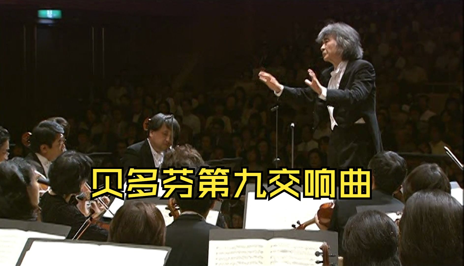 【贝多芬】d小调第九号交响曲「合唱」 Op. 125 (小泽征尔指挥)