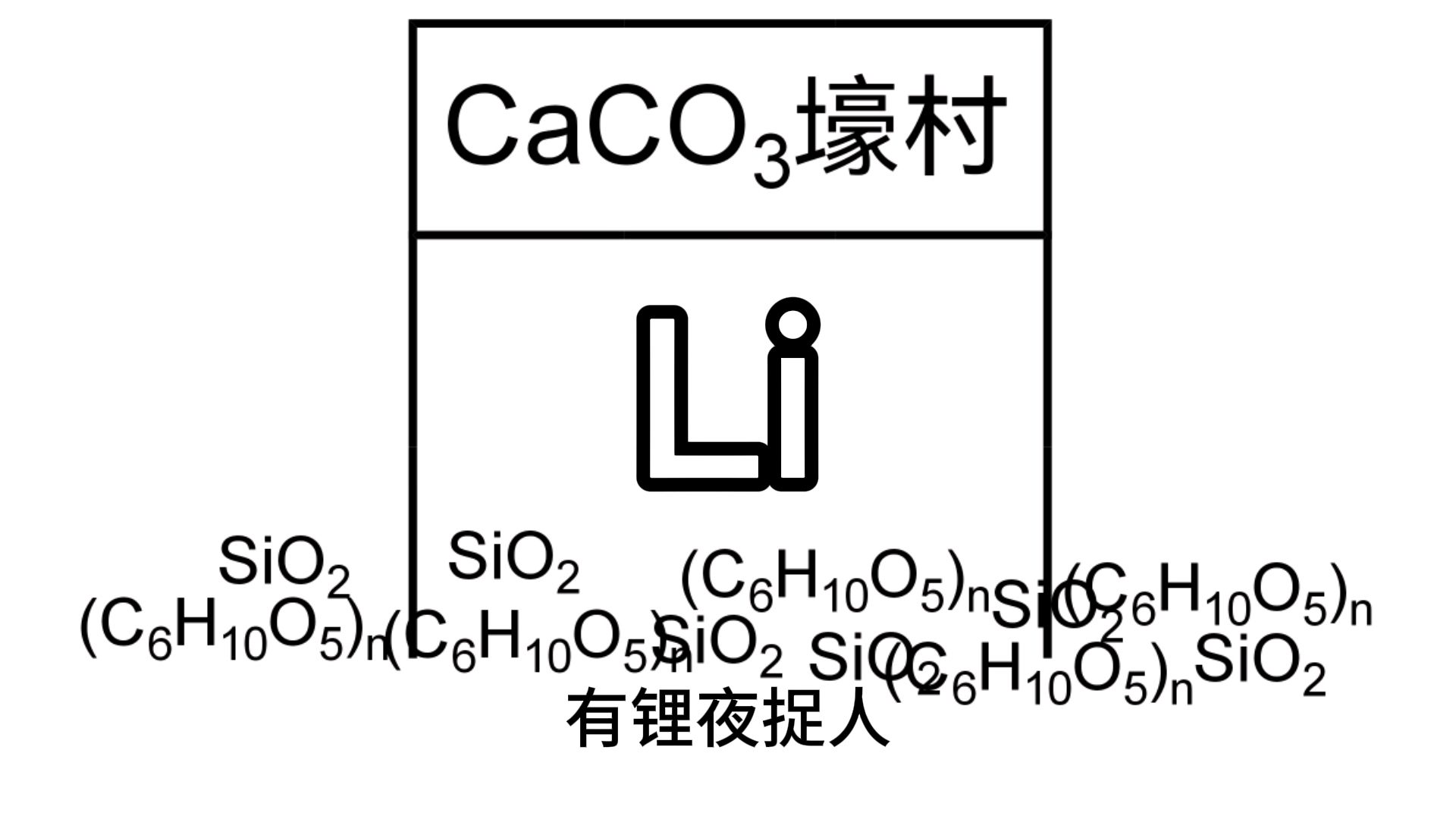【化学古文】石壕锂