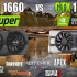 GTX 1660 Super vs GTX 1070  显卡游戏性能测试对比（1080P分辨率，CPU为i9-9900K