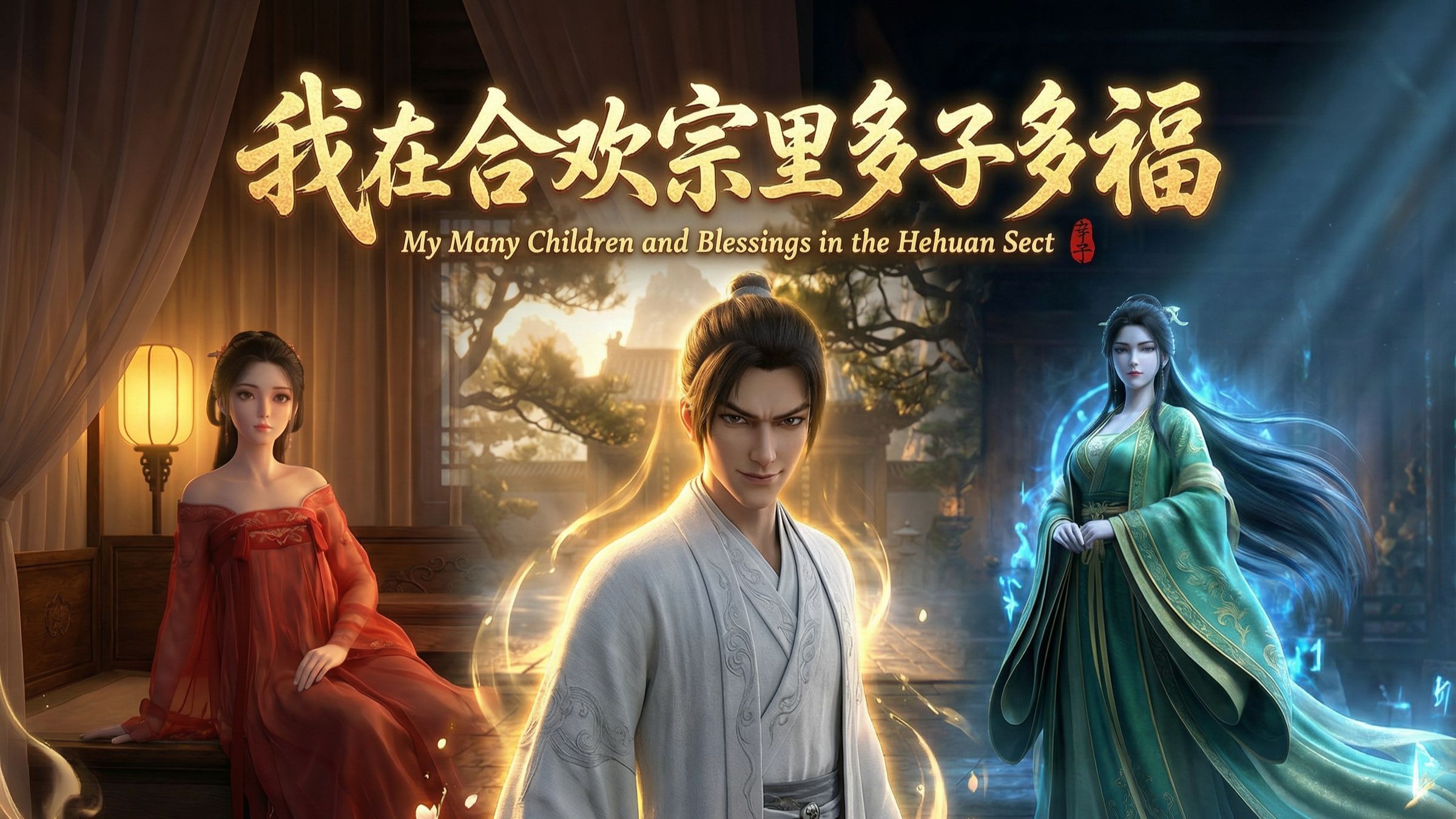 我在合欢宗里多子多福|第一集 叶尘被后娘派人追杀，为求自保加入了合欢宗， 双修就变强