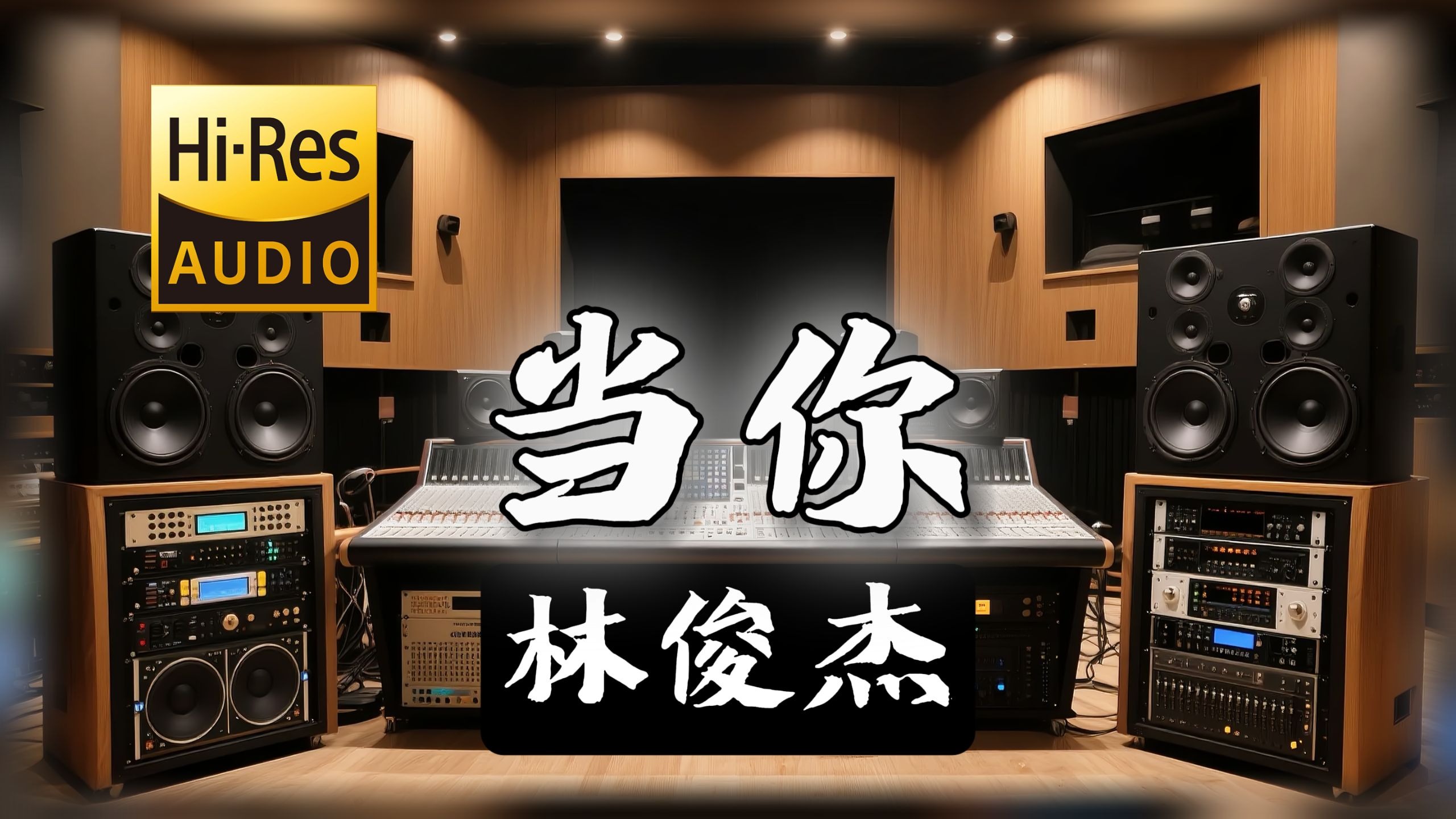 【𝐇𝐢-𝐑𝐞𝐬无损音质】｜《当你》- 林俊杰 -‘好喜欢你 知不知道’