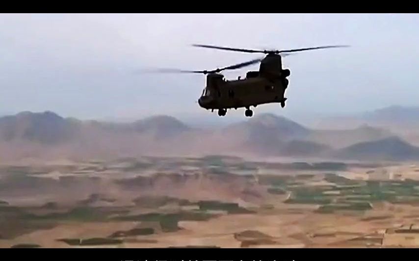 美国CH47重型运输直升机，代号支奴干