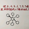 二年级填数阵，很多小朋友乱试，掌握方法秒出答案