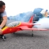 全网第一架“纪念版涡喷航模”，挑战空中拉烟，飞行表演！