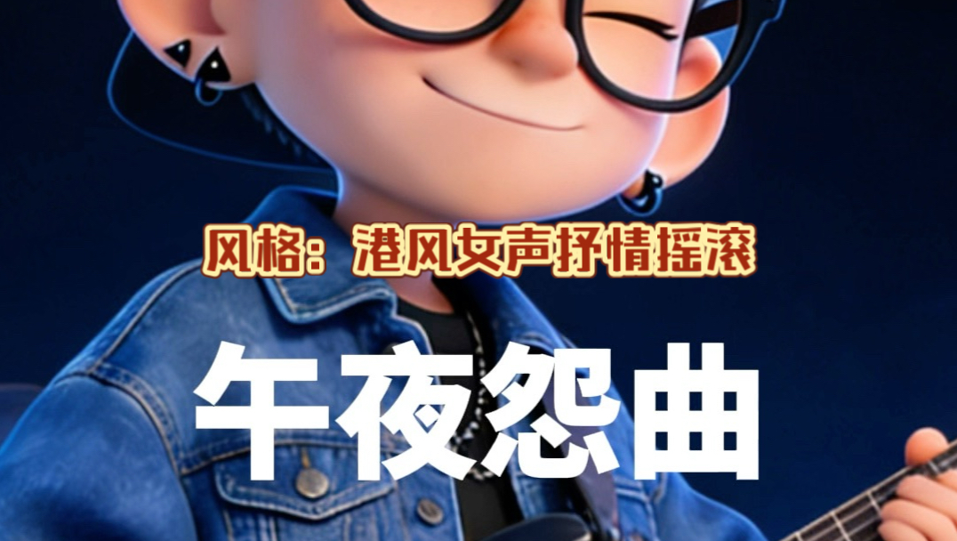 《午夜怨曲》港风女声抒情摇滚版｜原唱：Beyond｜建议戴上耳机