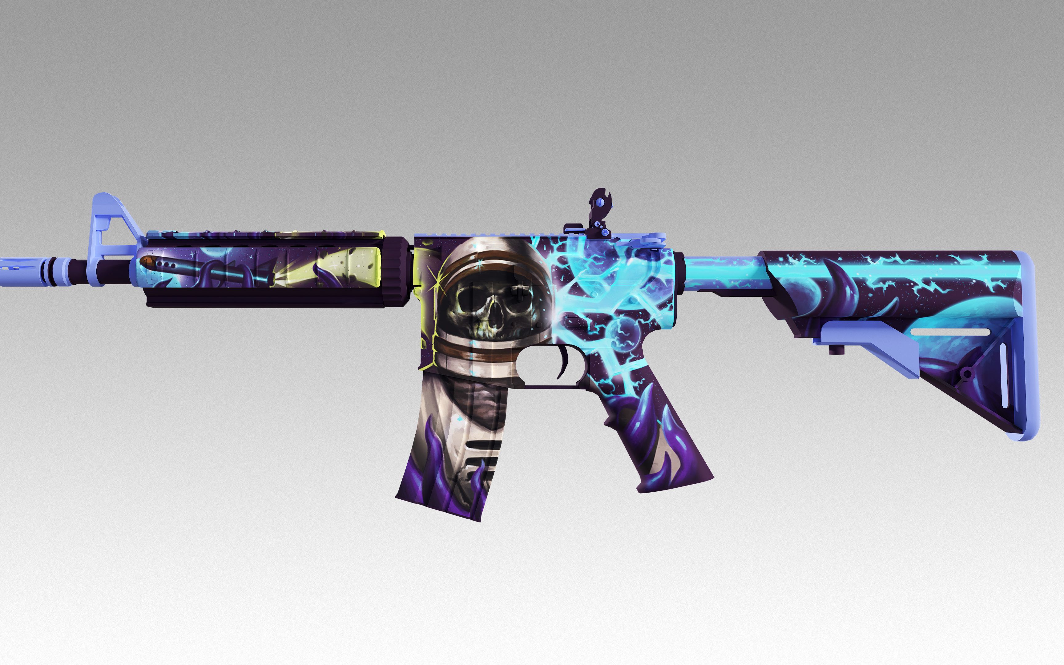 M4A4死寂空间磨损预览嗷嗷小耗子嗷嗷小耗子哔哩哔哩视频