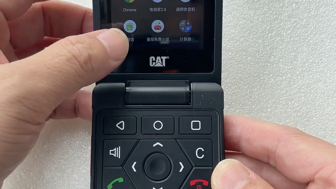 cat s22 flip可触摸操作的三防翻盖手机中文11系统