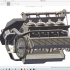 【V8缸发动机】V8发动机SolidWorks三维造型-CAD实训营