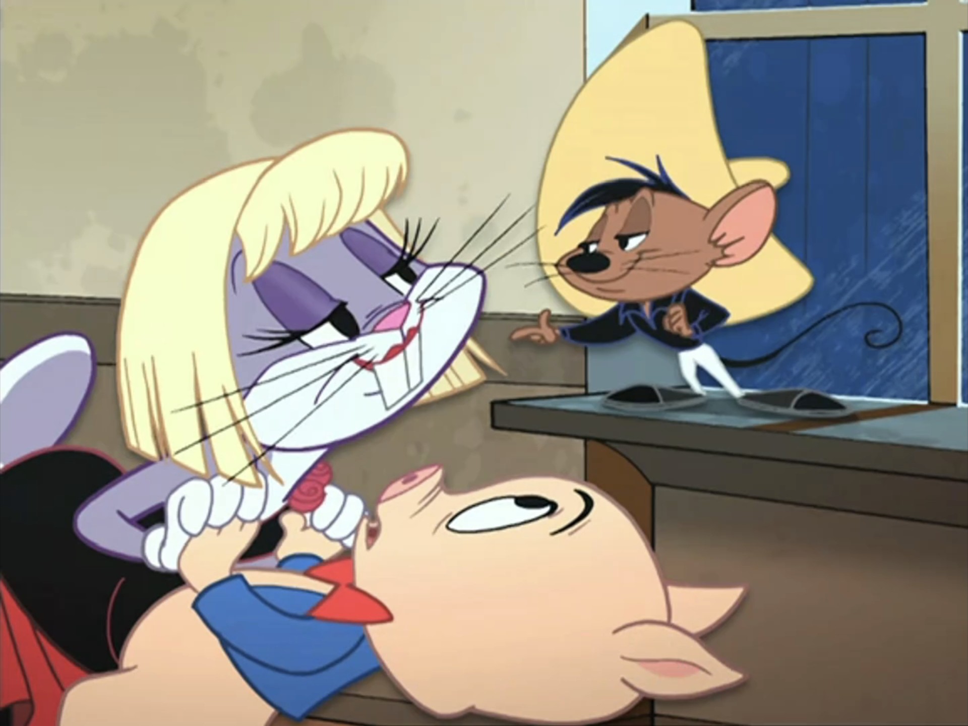 兔八哥第一季第22集 美容学校