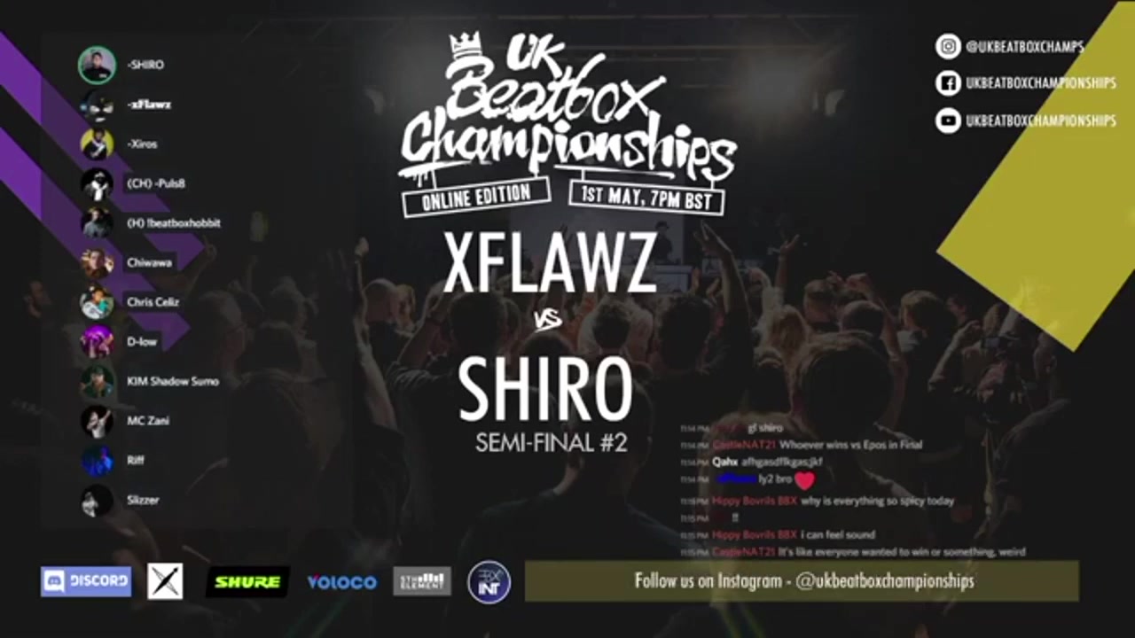Xflawz Vs Shiro 英国beatbox线上赛半决赛 哔哩哔哩 つロ干杯 Bilibili