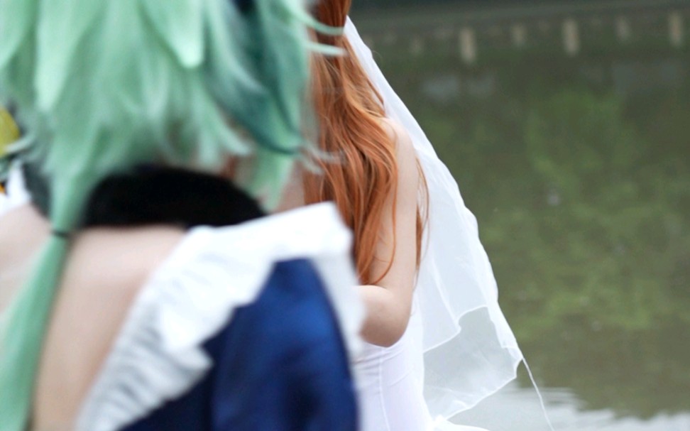 [Photographer Only Love] - Firefly Comic Con Akane is getting married and turning into the most beautiful bride! (Jie Xian's beauty EVA Akane flower wedding)