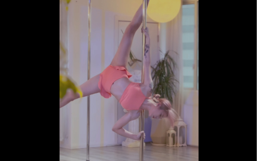 I haven't practiced my pole skills in 6 months and they've degraded, motivating myself to get up to speed!