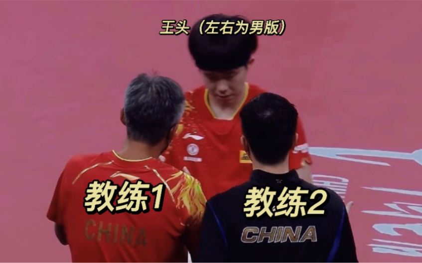 王楚钦:我有两个教练，一个是我教练，另一个是我的偶像 对手 队友 队长 还是我的教练