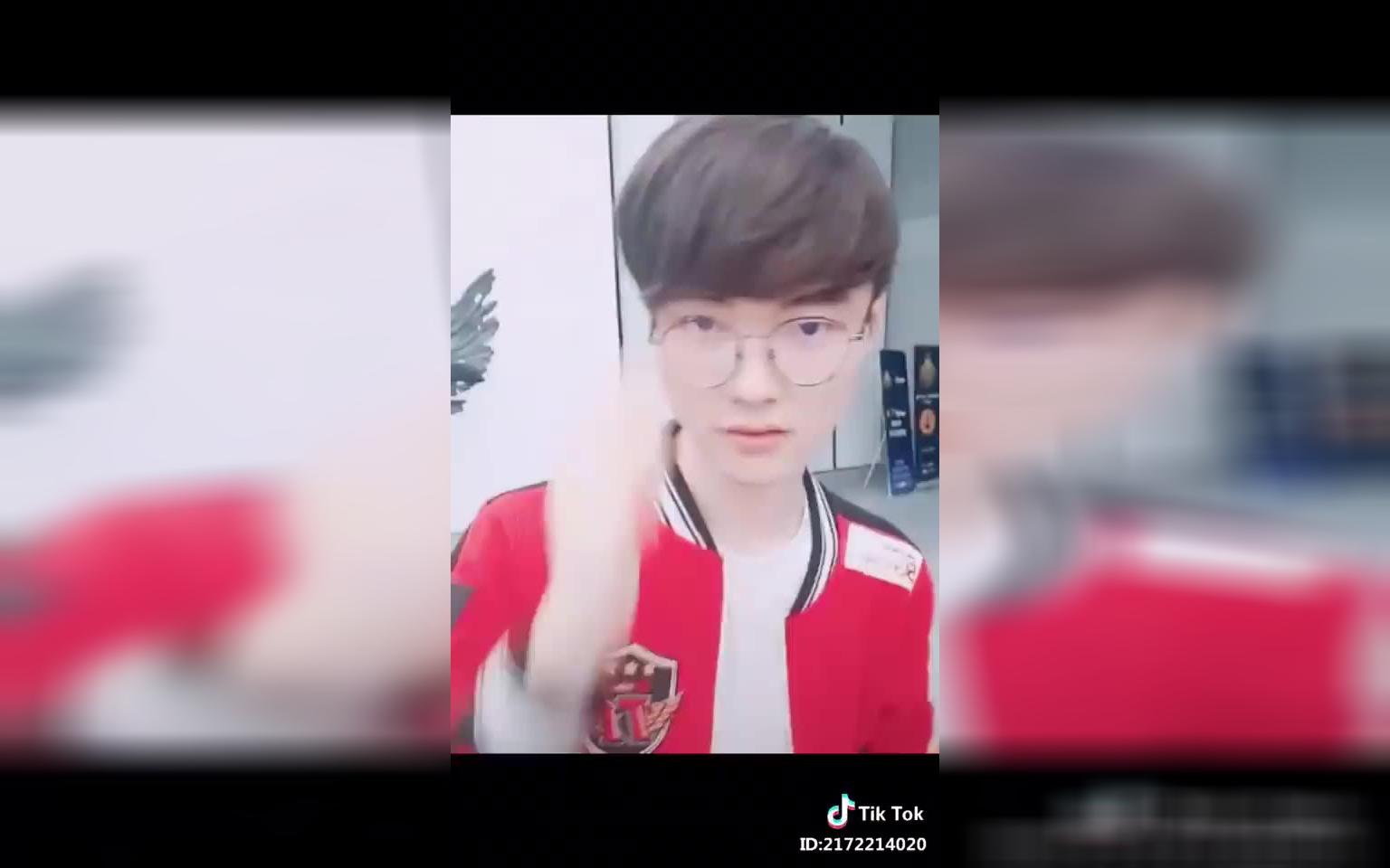faker李哥也玩起了抖音
