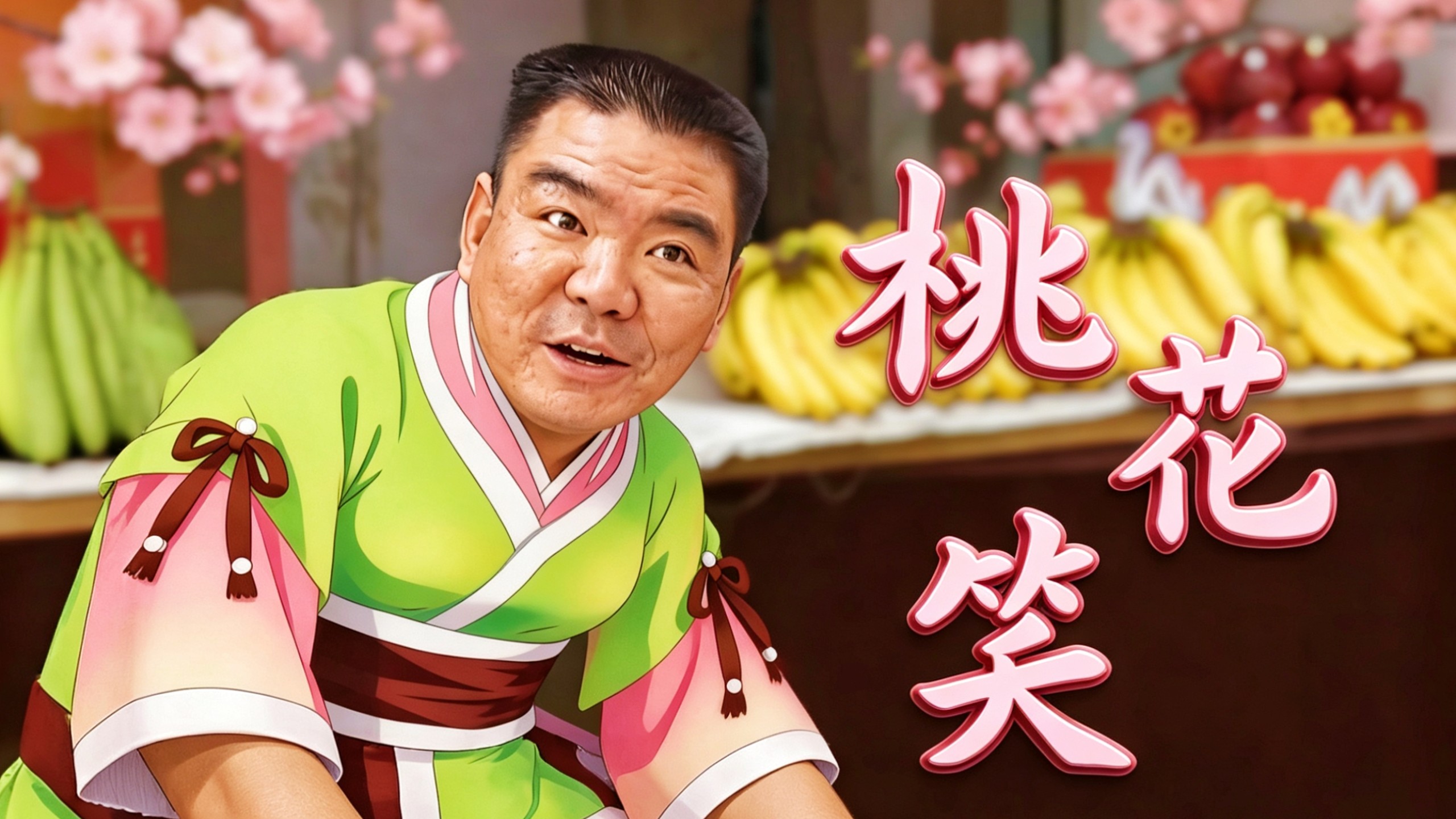 《桃 瓜 笑》
