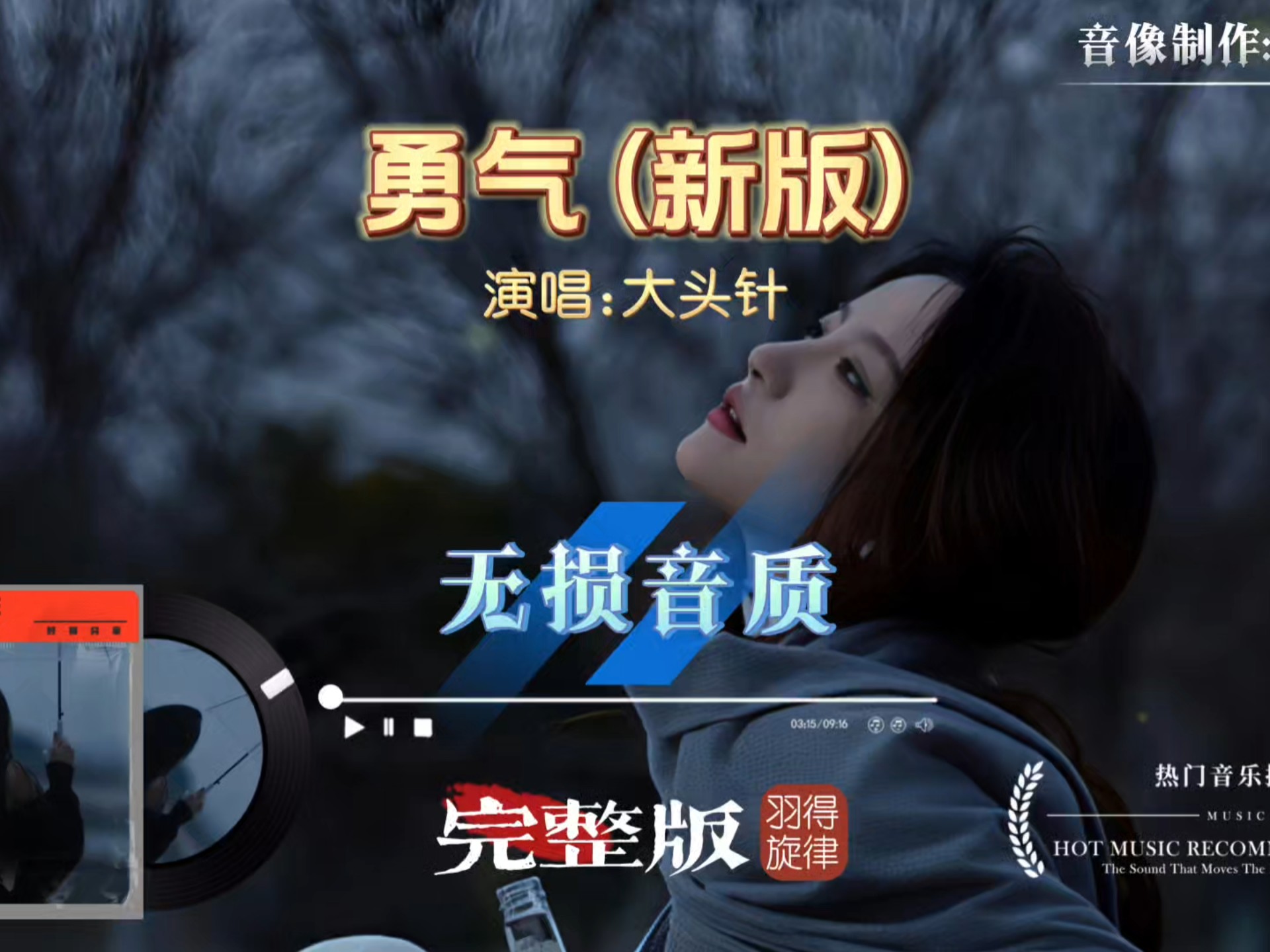 大头针全新演绎《勇气》完整版，在旋律中感受勇气的力量，直击心灵深处