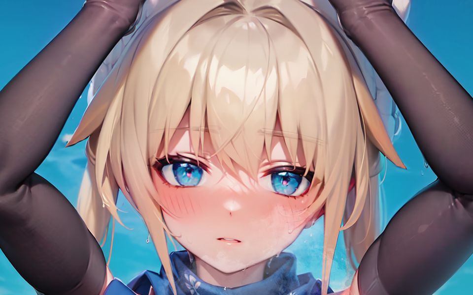 [AI animation] Reiko is feeling a little hot ❤️