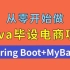 【Java毕设】手把手教你从零写Spring Boot电商项目