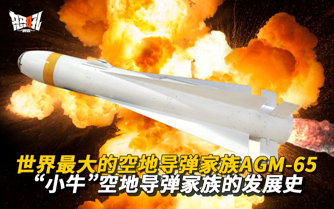 【AGM-65】世界最大的空地导弹家族AGM-65“小牛”|“小牛”空地导弹家族的发展史