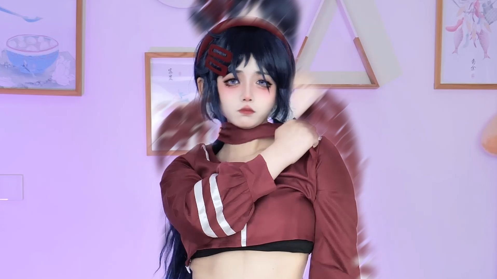 The dragon figure in the back is blushing what. oi