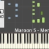 [琴谱版] Maroon 5 - Memories - Piano Tutorial [HQ] Synthesia