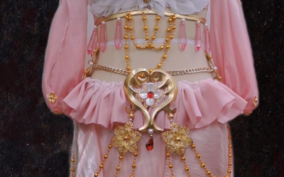 活动作品永劫无间迦南浣烟纱cos服饰展示