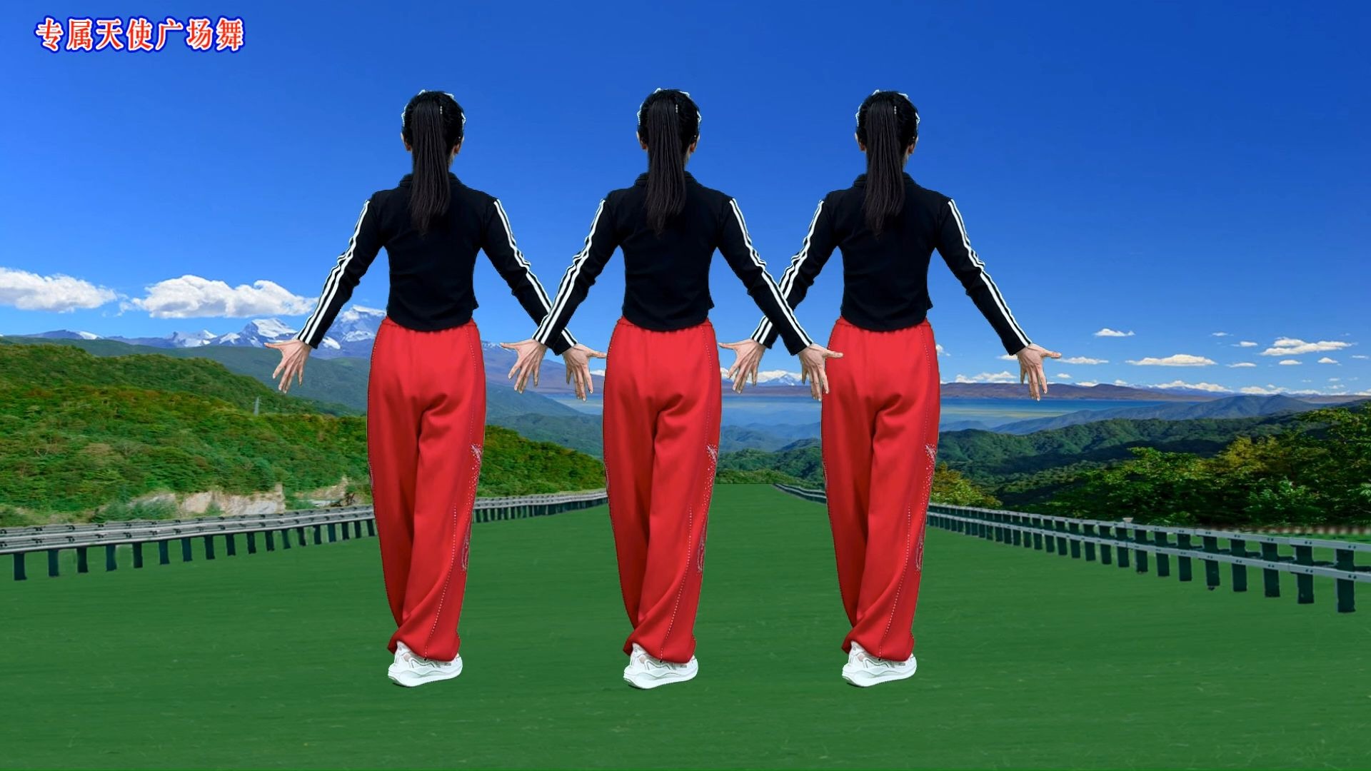 DJ广场舞《情罪》32步背面演示，火爆流行，送给爱跳舞的朋友