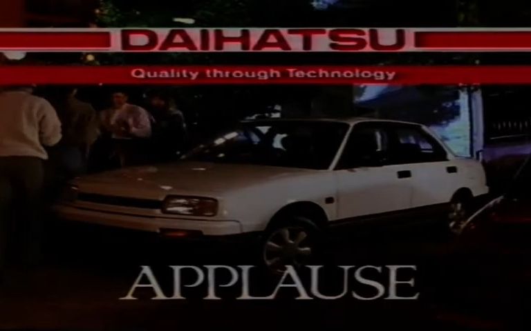 【澳大利亚广告】90年代澳大利亚大发Applause汽车广告