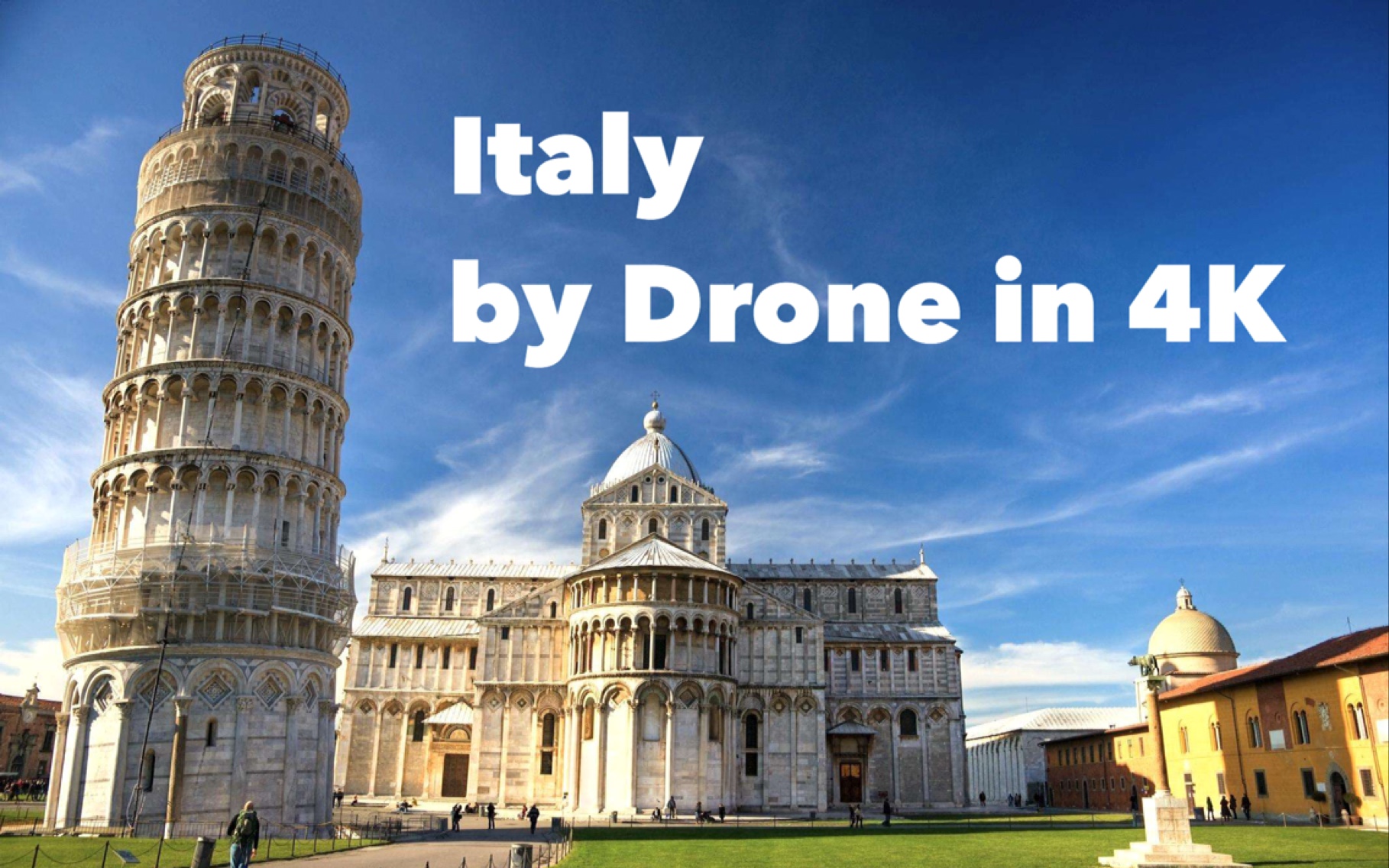 【航拍】意大利 italy by drone in 4k
