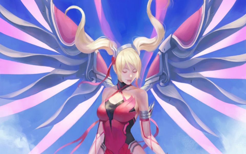 【守望先锋】animetic:有着输出梦的天使姐姐 超流畅持续奶人 本周