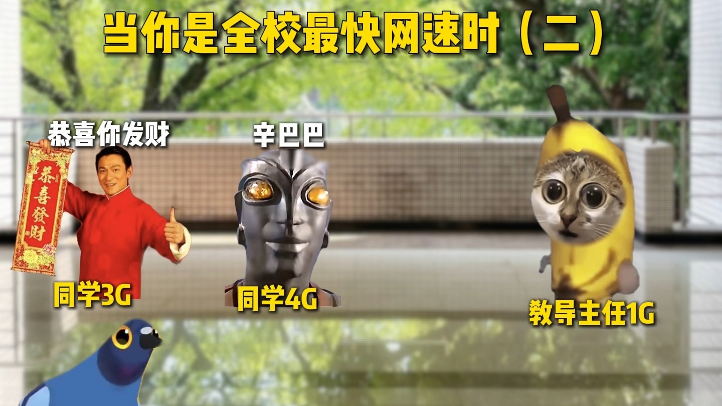 “当你是全校最快网速时（二）”