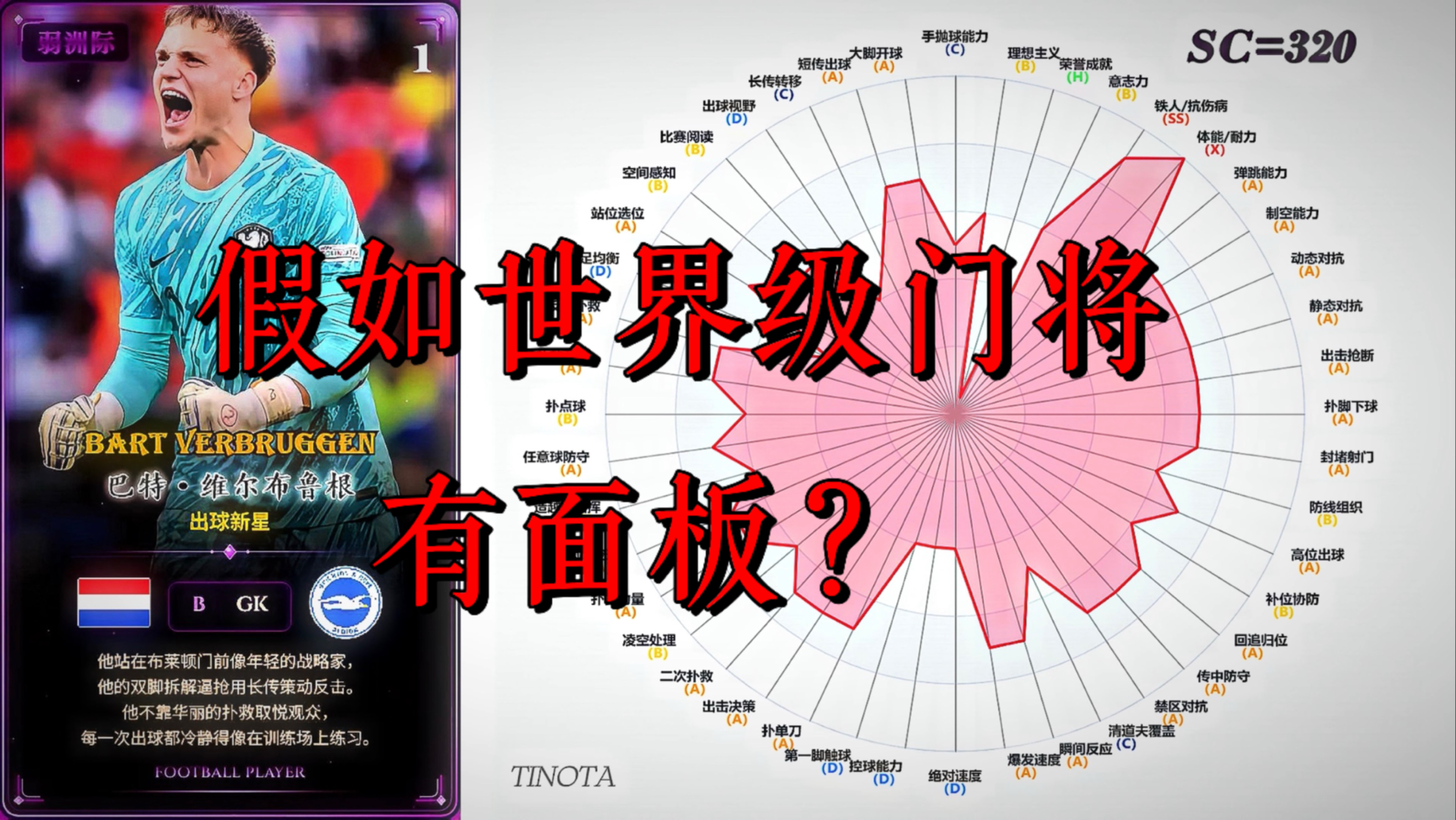 假如世界级门将有面板？