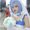 蕾姆花嫁 cos 雷姆 2020cicf漫展
