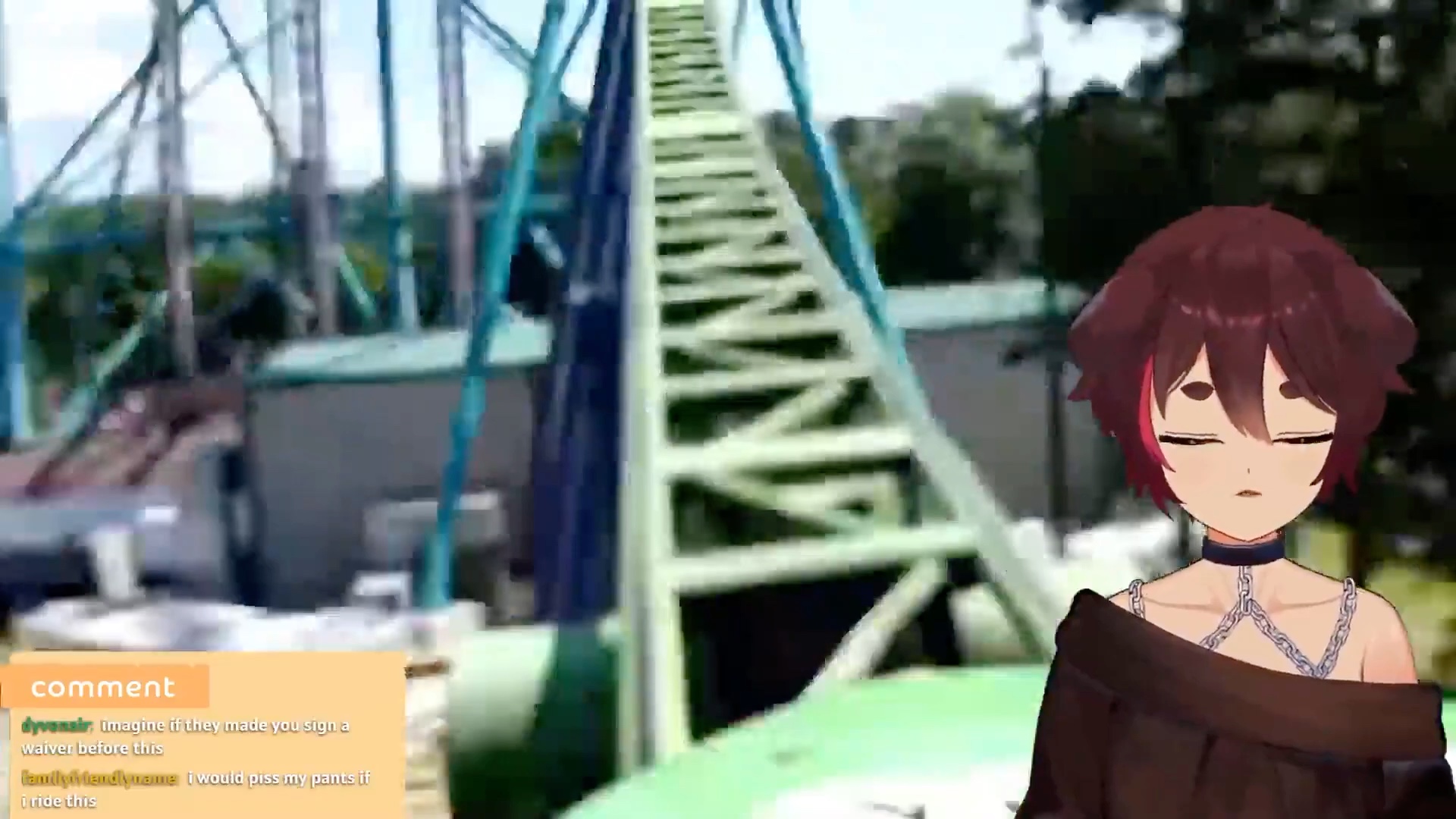 Kaito Goes On A Roller Coaster