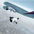 【大片】阿联酋航空A380与喷气飞人在迪拜上空的编队飞行