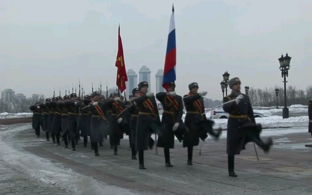 第154普列奥布拉任斯基独立警卫团分列式（士兵叙事曲）