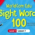跟Brian老师学习Sight Words 100 Level 1