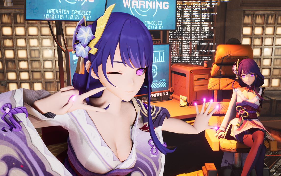 [Original God MMD/4K60] General Thunderbolt AI Programming Tests