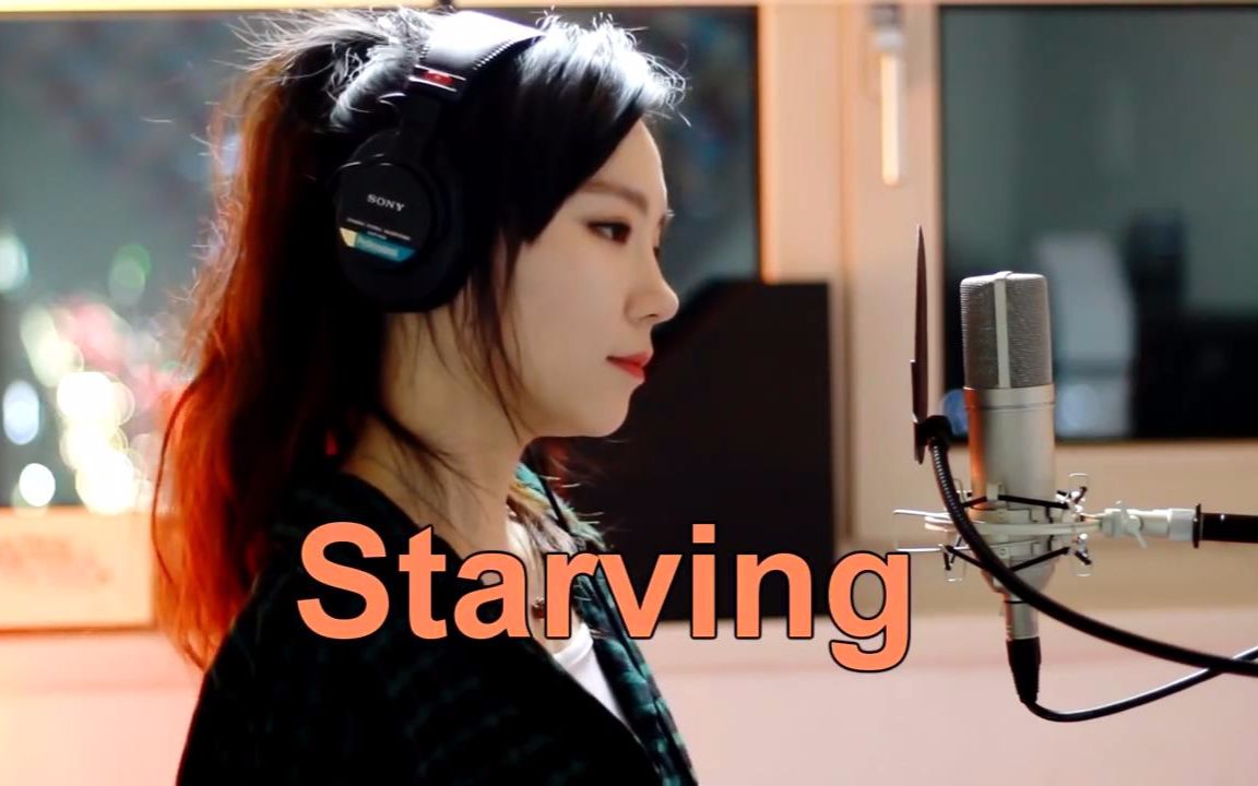 【油管惊艳翻唱】Hailee Steinfeld - Starving ( cover by J.Fla )（720P中文字幕）