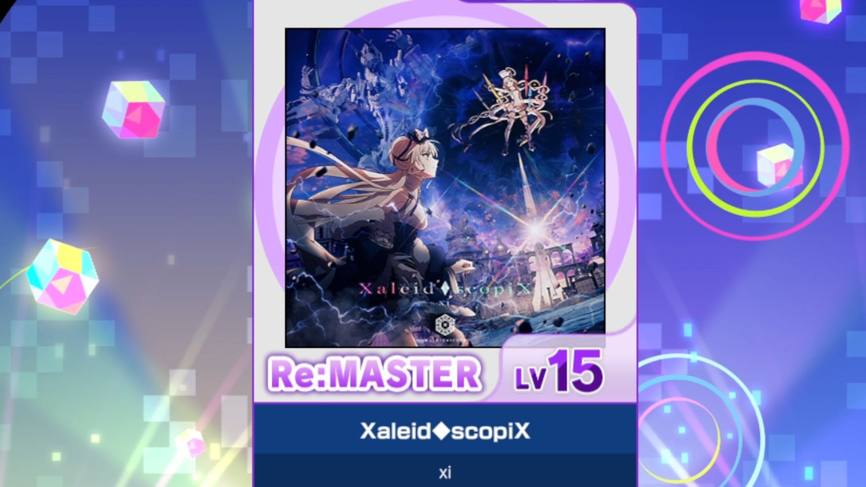 【谱面确认】【MAIMAI DX】【Xaleid◆scopiX】 Re:Master 15