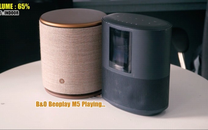 alligevel blande sigte B&O Beoplay M5 对比Bose Home Speaker 500-哔哩哔哩